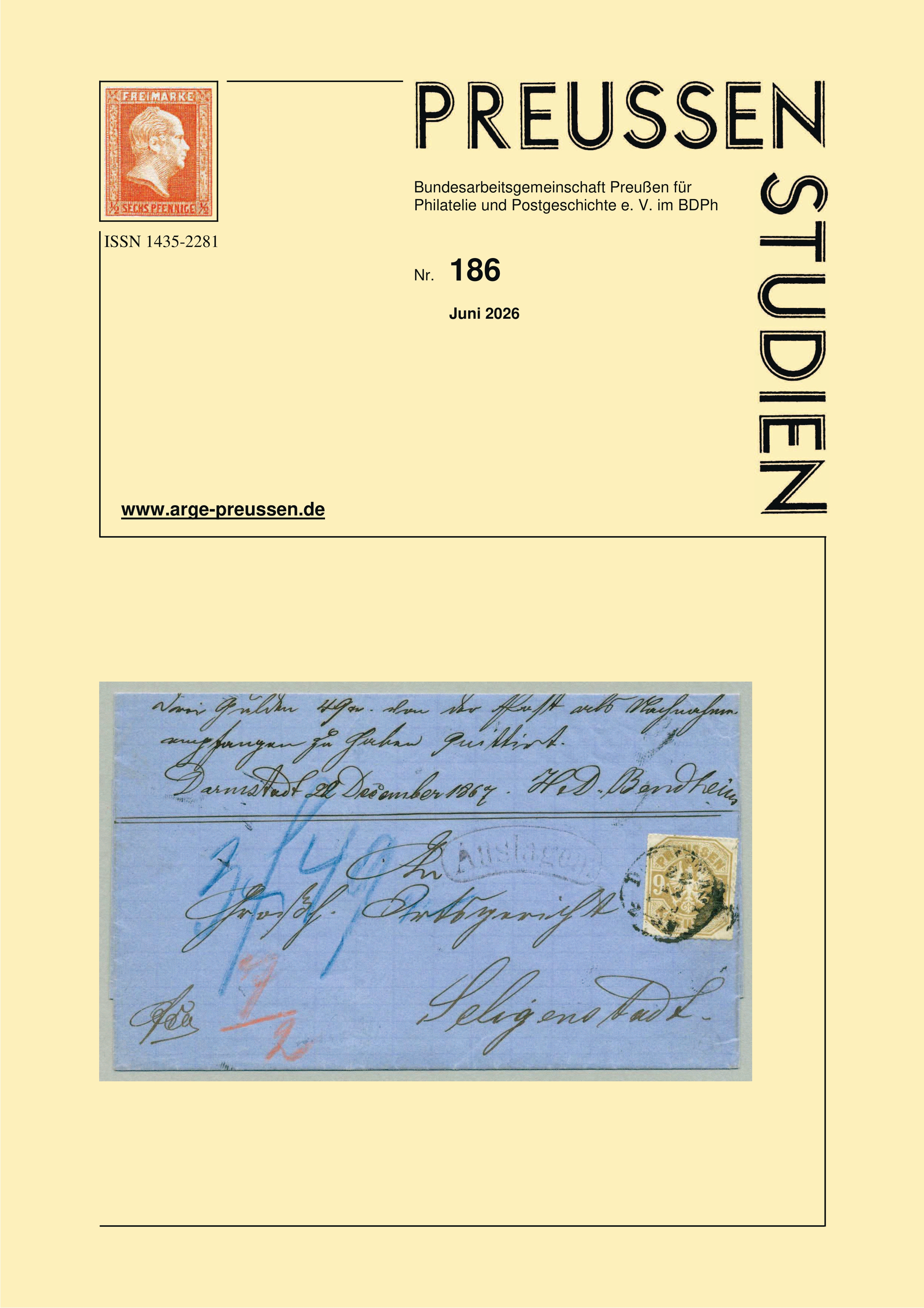 PREUSSENSTUDIEN Nr. 186