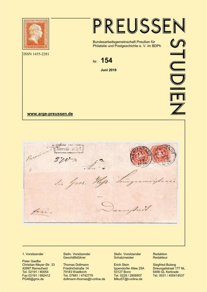 PREUSSENSTUDIEN Nr. 154